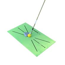 New Rubber Flannel Golf Training Mat For Swing Detection Batting Golf Practice Training Aid Game Outdoor Accessories Golf Tools 2024 - buy cheap