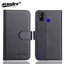 Tecno Spark Go 2020 Case 6.52" 6 Colors Flip Fashion Soft Leather Crazy Horse Exclusive Phone Cover Cases Wallet 2024 - buy cheap