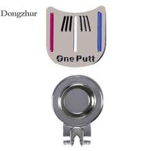 Herramienta de alineación de Putting One Putt Golf, marcador de bola con Clip magnético, envío directo, O8L1 2024 - compra barato