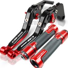 Motorcycle CNC Adjustable Foldable Brake Clutch Lever Handle Grips For Honda CB1300 ABS 2003 2004 2005 2006 2007 2008 2009 2010 2024 - buy cheap