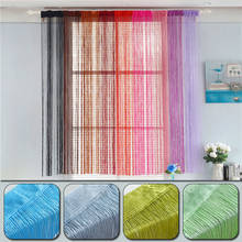 Cortinas de 1m x 2m com franjas brilhantes, cordão de borla, brilhante, linha de prata, janela, sala, tela de mosca, decoração de porta 2024 - compre barato
