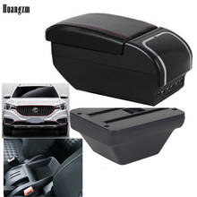 For MG ZS Armrest box central Store content box cup holder ashtray interior + 9USB 2017 2018 2024 - buy cheap