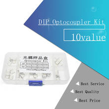 DIP Optocoupler Kit   10value*5PCS=50PCS 4N25 4N35 MOC3021 MOC3022 MOC3023 MOC3041 MOC3043 MOC3052 MOC3061 MOC3063 DIP 2024 - buy cheap