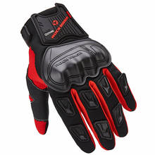 Rock Biker Summer Full Finger motorcycle gloves gants moto luvas motocross leather motorbike guantes moto racing gloves 2024 - buy cheap