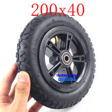 Good Quality 2019 New Tire and Wheel Hub 200X40 with A Bent Angle Valve Stem Electric Bicycle Tyre Electric Scooter Motorcycle 2024 - buy cheap