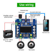 XH-A105 Bluetooth 5.0 TDA7498 digital amplifier board 2x100W Stereo Audio AMP Module Support AUX board Potentiometer 2024 - buy cheap