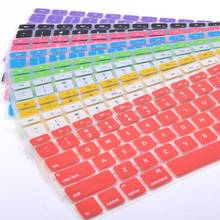 Funda de silicona para teclado de ordenador portátil, Protector suave para Apple, Macbook Air Pro, 13, 15, 17, 13 2024 - compra barato