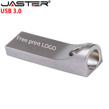 JASTER USB 3.0 Pendrive High Speed Stick Metal  Flash Drive  32GB 64GB 128GB Real Capacity Pen  Customized LOGO 2024 - buy cheap