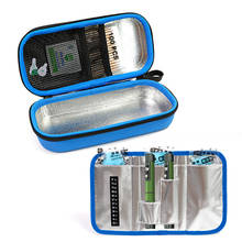 New Portable Insulin Cooler Bag Drugs Diabetic Insulin Travel Case Cooler Pill Box Bolsa Termica Aluminum Foil Ice Bag 2024 - buy cheap
