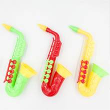 1PC Baby Music Toys Early Education ToyColorful Baby Music Toys Musical Instruments For Kids Saxophone Random Color 2024 - buy cheap