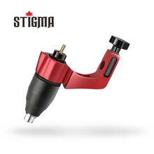 Stigma Rotary Tattoo Machine High Quality Adjustable Stroke Direct Drive RCA Cord Professional Gun Black Color Tattoo  halo gun 2024 - buy cheap