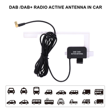 Dab + antena carro digital rádio dab receptor módulo embutido amplificador de rádio freqüência sinal de transmissão antena ativa universal 2024 - compre barato
