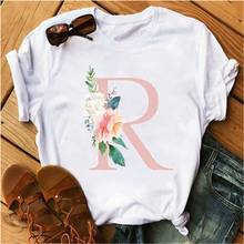 Camiseta gótica a la moda para mujer, remera con estampado de flores Y estrellas, Camisetas estampadas Harajuku para mujer, ropa para mujer de los 90 2024 - compra barato