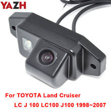 YAZH HD CCD камера ночного видения для TOYOTA Land Cruiser LC J 100 LC100 J100 98 ~ 07 обратная Водонепроницаемая Автомобильная камера заднего вида 2024 - купить недорого