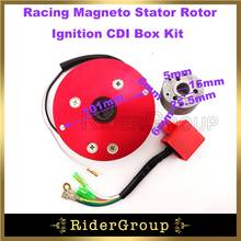 Red Racing Magneto Stator Rotor Ignition CDI For Chinese 110cc 125cc 140cc Lifan YX Pit Dirt Bike Parts 2024 - buy cheap