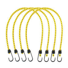 Bungee Cords with Hooks, Bungee Straps, 4 Pack, 24 Inch Long, Adjustable Rope for Car Trunk, Camping, Luggage, Moving 2024 - buy cheap