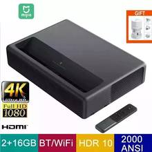 Xiaomi MJJGTYDS01FM MIUI TV 2 Гб 16 Гб лазерный проектор HDR TV 4K bluetooth WiFi 3D Система домашнего кинотеатра английский интерфейс 2024 - купить недорого