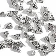 20 pçs/lote 7/9/11mm antigo prata cor tibetano tubo contas encantos metal espaçador contas para fazer jóias diy pulseira colar 2024 - compre barato