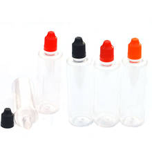 Fast Shipping 100pcs Clear PET 100ml Plastic Bottle With Childproof Cap For E Liquid Empty Hard Bottle 2024 - buy cheap