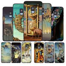 Salvador Dali Art Black TPU Silicone Soft Phone Case For Samsung Galaxy S20 S10 S9 S8 Plus Lite NOTE 10 9 8 S7 EDGE 2024 - buy cheap