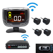 Kit de sensores de aparcamiento de coche, sistema de detección de distancia, Detector, inalámbrico, sin cables, Wifi 2024 - compra barato