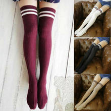 Sexy Women Warm Knit Over Knee Thigh High Stockings Knitted Tights Long Socks UK 2024 - buy cheap