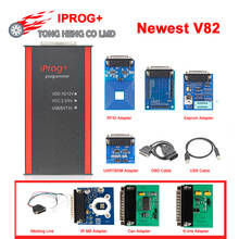 Iprog+ V82 Key Programmer IMMO + Mileage Correction+Airbag Reset I Prog Cars Till 2019 Replace Carprog/Digiprog/Tango 7 Adapters 2024 - buy cheap