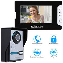 KKmoon 7’’Color TFT LCD Video Door Phone Intercom Doorbell Unlock Monitor Rainproof Night Vision IR CCTV Camera Home Security 2024 - buy cheap