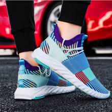 Sports Men's Shoes 2021New Mesh Breathable Casual Sneakers  Male Outdoor Sports Socks Shoes Spring Boy Running Shoes Tenis Adult 2024 - buy cheap