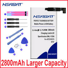 Hsabat 2800 mah AGPB009-A003 bateria para sony ericsson xperia go st27 st27i st27a 2024 - compre barato