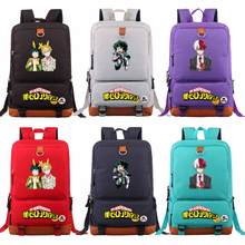 Desenhos animados anime meu herói academia deku menino menina livro saco de escola mulheres bagpack adolescentes mochilas masculino estudante retalhos mochila 2024 - compre barato