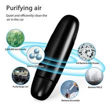 Car Air Purifier Ionizer Air Cleaner Portable Low Noise Odor Eliminator For Cars Room Shoe Cabinet Air Freshener 2024 - buy cheap