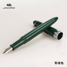 Caneta tinteiro jinhao popular, caneta tinteiro clássica colorida para presente de negócios, escritório agradável, escola fosca 2024 - compre barato