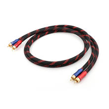 YTER OCC copper hi-end RCA Cable High-performance Premium Hi-Fi Audio rca to rca cable RCA male to male extension cable cord 2024 - buy cheap