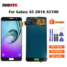 Pantalla LCD para Samsung Galaxy A5 2016, A510, A510F, A510M, A510FD, A5100, montaje de digitalizador con pantalla táctil, envío gratis 2024 - compra barato