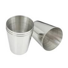 30ml Portable Cup Stainless Steel Hip Flasks Liquor Whiskey Alcohol Cap Funnels Beakers Drinking Cups Hip Flasks Accessories 2024 - buy cheap