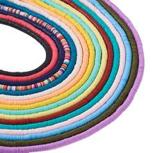 1 Strand 4 6 8mm Handmade Polymer Clay Beads Disc/Flat Round Heishi Beads for Jewelry Making DIY Necklace Bracelet Accessories 2024 - buy cheap