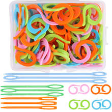 Imzay 49/109Pcs Knitting Crochet Markers Kit Large Stitch Needle Clips Stitch Markers Rings Weaving Knitting Sewing Accessories 2024 - buy cheap