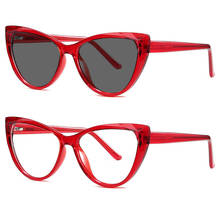 Óculos de gato vermelho uv400 nx, óculos vintage retrô para homens e mulheres, óculos de prescrição para miopia 2024 - compre barato