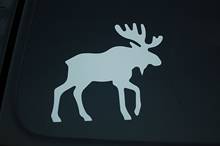 For Moose Vinyl Sticker Decal (V281) Bow Hunter  Hunt Archery Choose Color & Size Car Styling 2024 - buy cheap