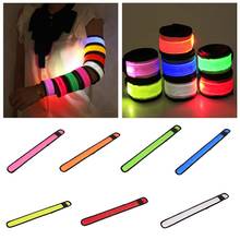 LED Flashing Light Up Glow Bracelet Wristband Vocal Concert Party Props Gift LED Bracelet Glowing Bracelet Fashion Bangle Women 2024 - buy cheap