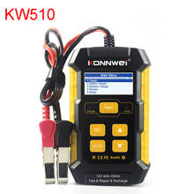 KONNWEI KW510 Battery Tester 12V 5A Full Automatic Car Battery Tester KW510 KONNWEI Car Repair Tool  Car Battery Repair Tool 2024 - buy cheap
