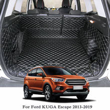 Capa protetora para porta-malas, acessórios, bandeja e tapetes, para ford kuga escape 2014-2019 2024 - compre barato