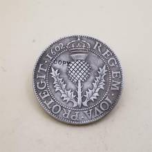 1602 moedas comemorativas-medalha de moedas colecionáveis da escócia-medalha de moedas réplicas 2024 - compre barato