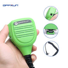 OPPXUN-micrófono con luz verde para walkie-talkie, micrófono con luz verde para Radio bidireccional Motorola CP160 EP450 GP300 GP68 GP88 gp8s CP88 CP040 CP100, 2021 2024 - compra barato