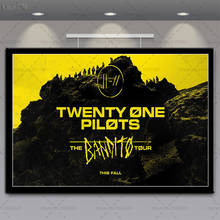 Posters and Prints Twenty One Pilots Music Group Wall Art Poster Canvas Painting Pictures for Home Decoration 2024 - buy cheap