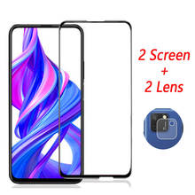 Cubierta completa de vidrio templado para Honor 9S, Protector de pantalla para Honor 9S, 9A, 9C, 9X, vidrio para cámara Honor 9S, Huawei Y5p, Y6p, Y8p 2024 - compra barato