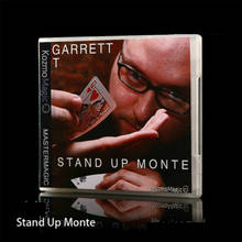 Stand Up Monte (Gimmicks y DVD) de Garrett T, trucos de Magia, Magia de cartas, ilusionismo, Magia de cerca, accesorios, cartas de mago, apariencia divertida 2024 - compra barato