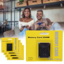 Cartão de memória para ps2 megabyte 8-256mb, cartão preto de memória para playstation 2, dados, cartão de memória 2024 - compre barato