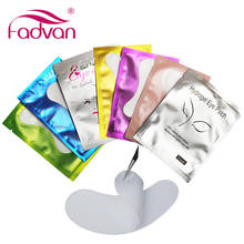 Fadvan Under Eye Pads for Professional Lash Building Lint Free Gel Paper Eyelash Patches 50/100 Pairs False Lashes Grafting Tool 2024 - buy cheap